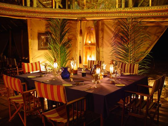Greystoke Mahale - dining room 2